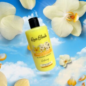 Gel douche au monoï et fleur de coton - Renée blanche