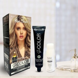 Coloration Blond Clair Cendré 8.1 - Renée blanche