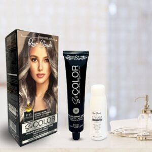 Coloration blond très clair cendré intense 9.11 - Renée Blanche