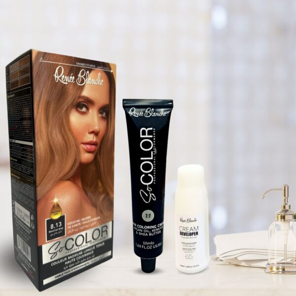 Coloration blanc clair beige 8.13 - renée blanche
