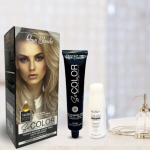 Coloration blond platine intense 10.00 - renée blanche