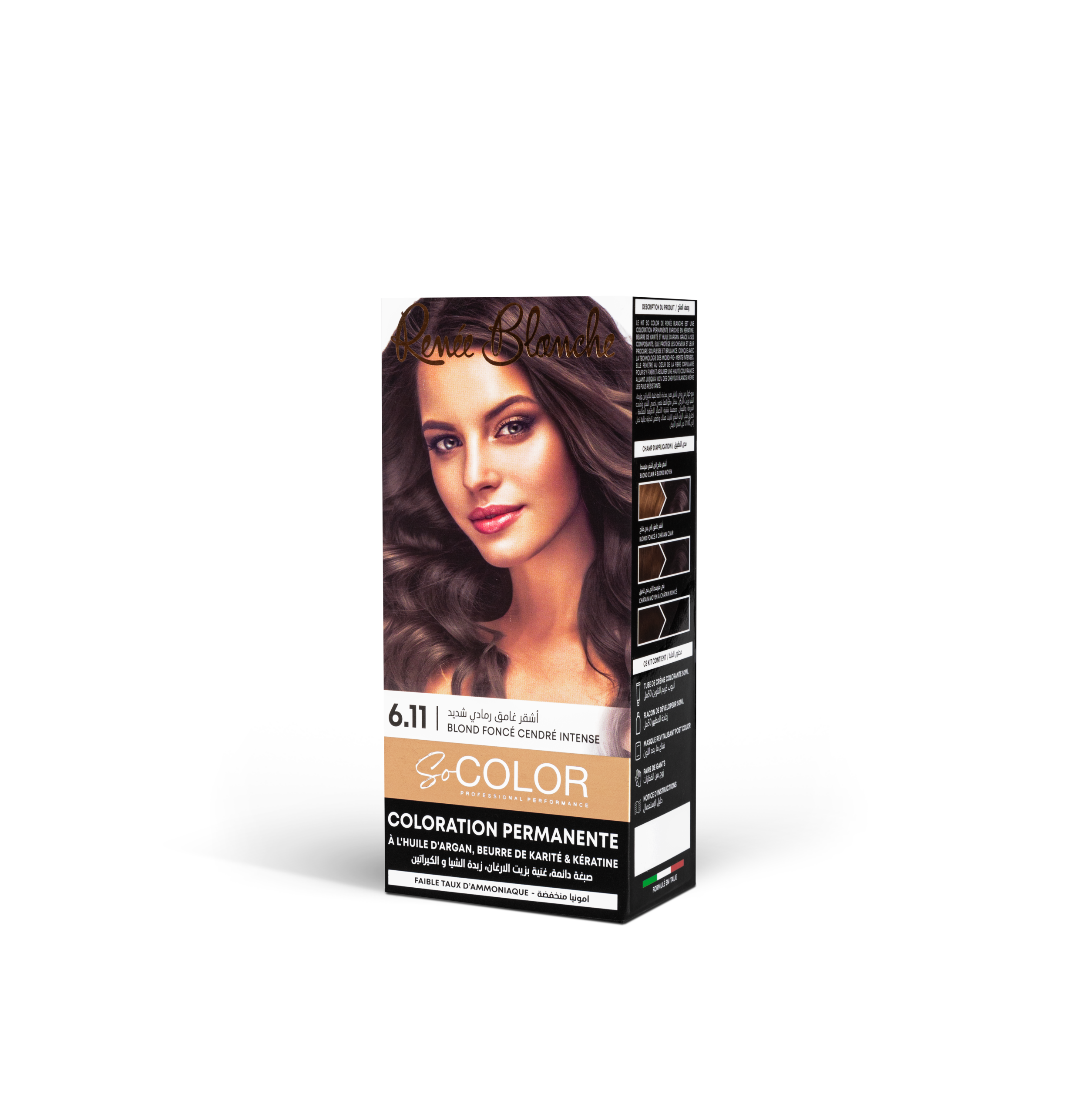 Blond Foncé Cendré Intense 6.11